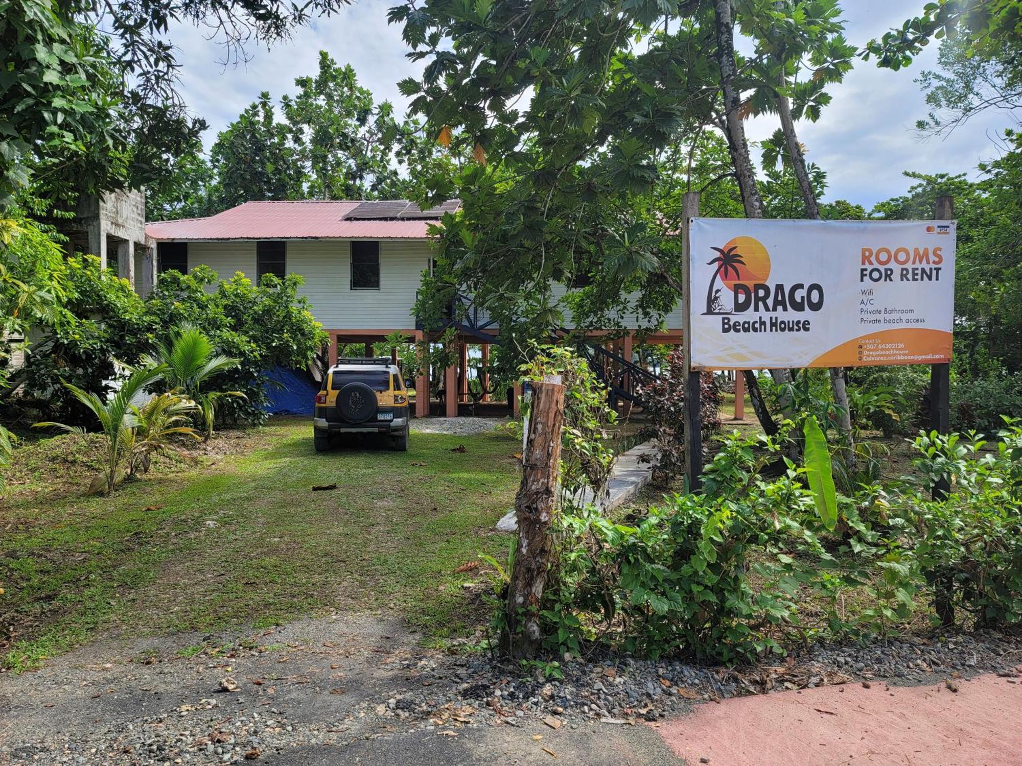 Drago Beach House - Private Beach Boca del Drago Ngoại thất bức ảnh